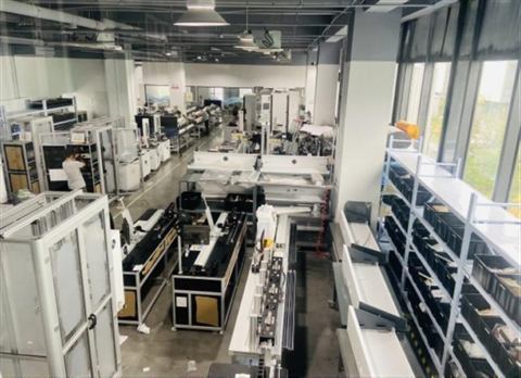 Production line overview